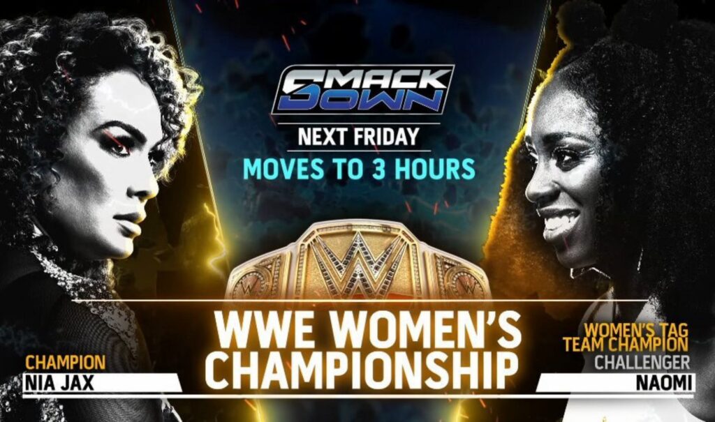 WWE SmackDown Preview Nia Jax vs Naomi