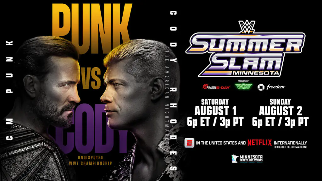 CM Punk vs. Cody Rhodes- Undisputed WWE Championship